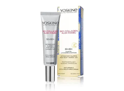 Yoskine Bio Collagen Anti-Wrinkle Eye & Mouth Area Cream 50+/60+ 15ml
