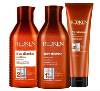 Redken Frizz Dismiss Anti-Frizz Routine