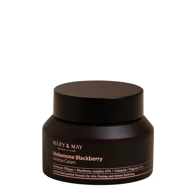 Крем с идебенон и екстракт от къпина Mary&May Idebenone Blackberry Intense Cream 70g