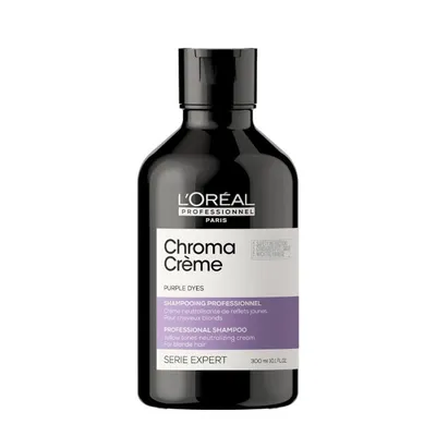 Неутрализиращ шампоан за кестенява коса Loreal Professionnel Chroma Crème Blue Shampoo 300ml