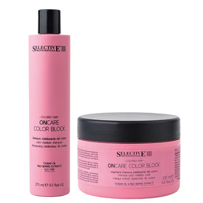 Selective OnCare Color Block Shampoo + Mask Set