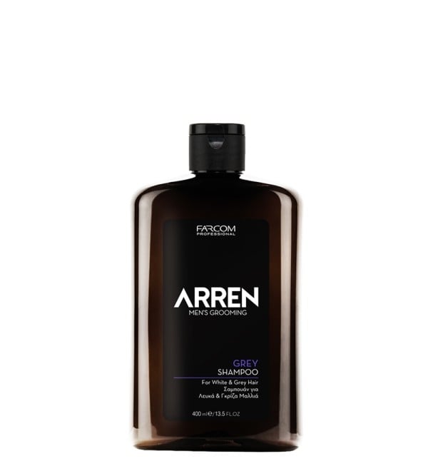 Arren Men’s Grooming Grey Shampoo For White & Grey Hair 400ml