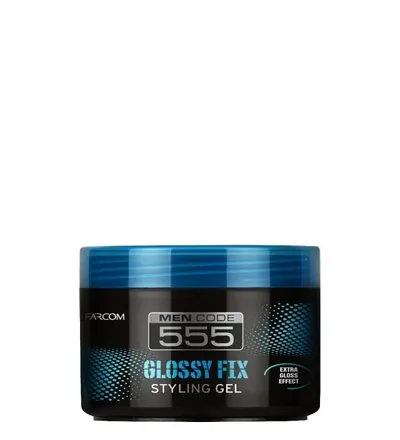 Farcom 555 Men Code Styling Gel Glossy Fix 250ml