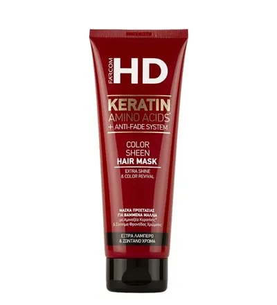 Farcom HD Color Sheen Mask 250ml For Colored Hair
