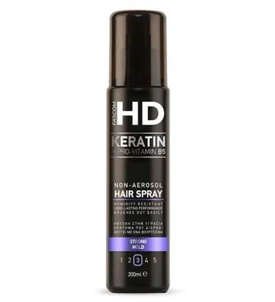 Farcom HD Keratin Non Aerosol Hairspray Strong Hold 200ml