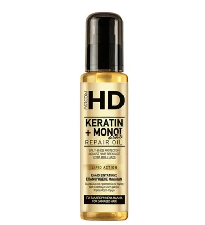 Farcom HD Keratin + Monoi de Tahiti Repair Oil 100ml
