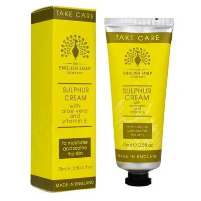The English Soap Company Take Care Sulphur Cream 75ml