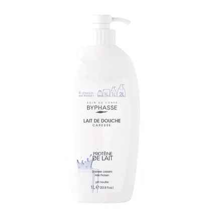 Душ крем за тяло Byphasse Shower Cream Milk Protection 1000ml