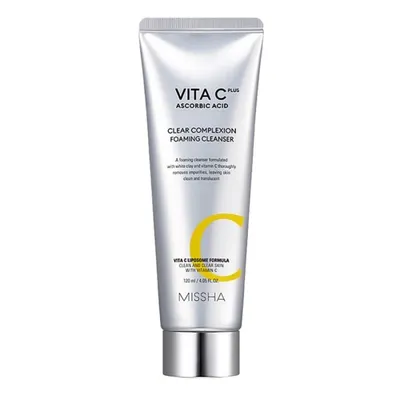 Missha Vita C Plus Clear Complexion Foaming Cleanser 120ml