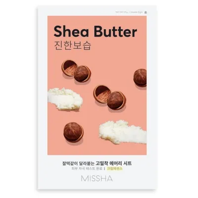 Missha Airy Fit Sheet Mask Shea Butter