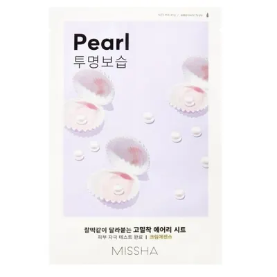 Текстилна маска за лице с Перли Missha Airy Fit Sheet Mask Pearl