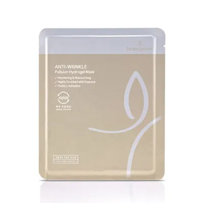 Хидрогелна маска против стареене BeauuGreen Hydrogel mask BeauuGreen Pullulan Hydrogel Mask
