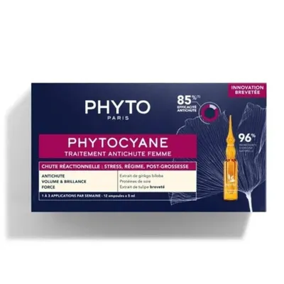 PHYTO Phytocyane Anti-Loss Hair Treatment For Women 12X5ml
