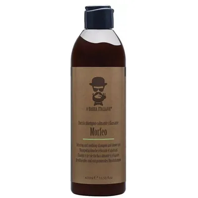 Успокояващ шампоан и душ гел 2 в 1 за мъже Barba Italiana Morfeo Shampoo & Shower Gel 400ml