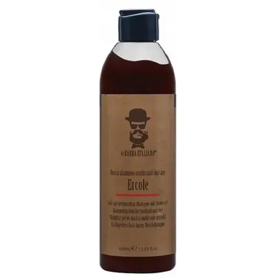 Тонизиращ шампоан и душ гел 2 в 1 за мъже Barba Italiana Ercole Shampoo & Shower Gel 400ml