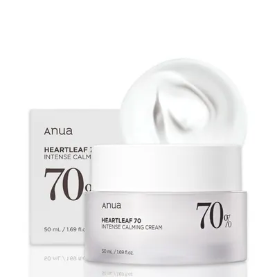 Успокояващ крем за лице ANUA Heartleaf 70% Intense Calming Cream 50ml