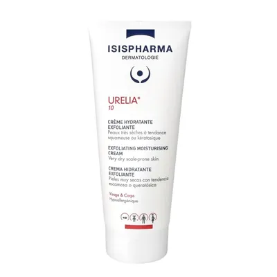 Ексфолиращ и хидратиращ крем за лющеща се кожа с 10% урея Isis Pharma Urelia Exfoliating Moisturizing Cream 10 150ml