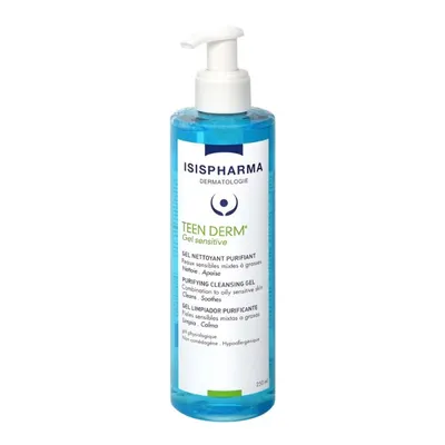 Isis Pharma Teen Derm Gel Sensitive Purifying Cleansing gel 250ml