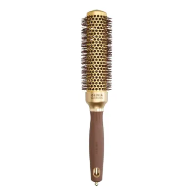 Керамично-йонна четка за изсушаване Olivia Garden Expert Blowout Speed ​​​​Gold&Brown Hair Brush 35 mm