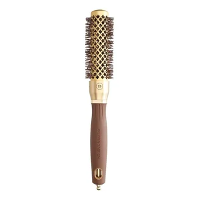 Професионална четка за изсушаване Olivia Garden Expert Blowout Shine Gold&Brown Hair Brush 25 mm