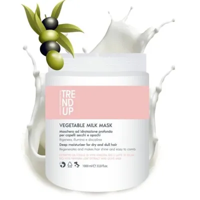 Подхранваща маска за суха коса с Маслиново мляко Edelstein Professional Trend Up Vegetable Milk Mask 1000 ml