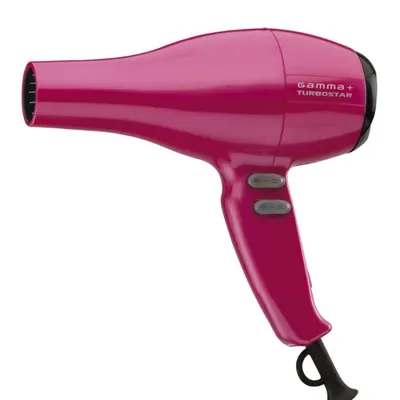 Gamma Piu Professional Hair Dryer Turbostar Hair Dryer Fuchsia