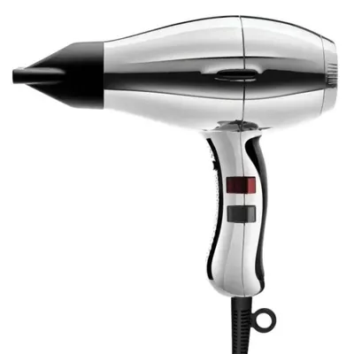 Elchim 3900 Healthy Ionic Hair Dryer Black Silver