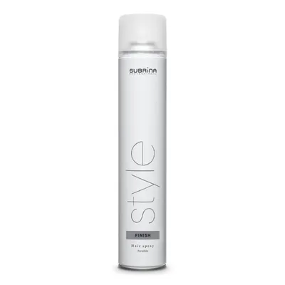 Лак за коса с нормална гъвкава фиксация Subrina Professional Style Finish Flexible Hair Spray 500ml
