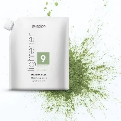 Обезцветяваща пудра Subrina Professional Matcha Plex Bleaching Powder 500g