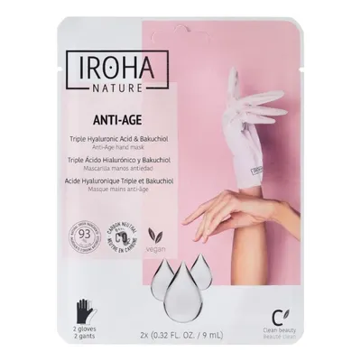 Hand mask with hemp oil Iroha Repairing & Relaxing Hand Mask Gloves with Bakuchiol
