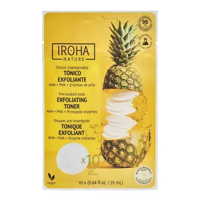 Iroha Exfoliating and Brightening Toner Pads