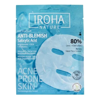 Iroha Repairing Aftersun Face Sheet Mask Melon