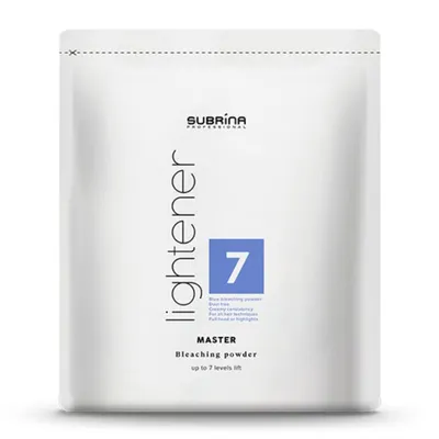 Обезцветяваща пудра Subrina Professional Lightener Master Bleaching Powder 500g