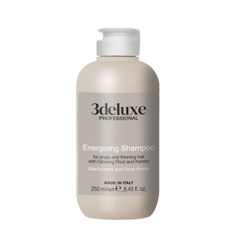 3deluxe Professional Energizing Shampoo 250 ml