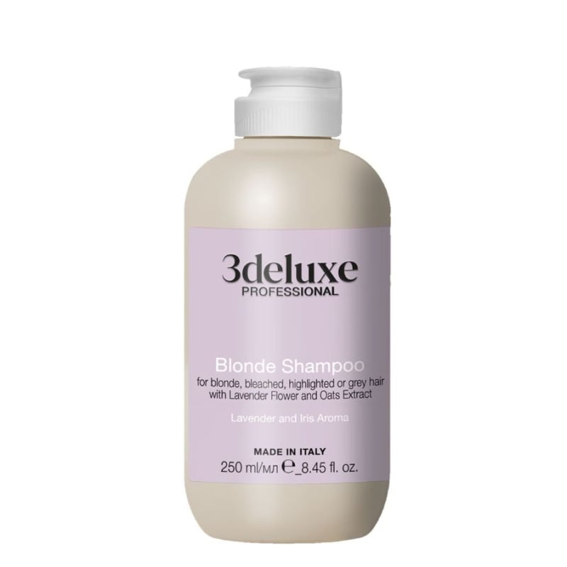 3deluxe Professional Blonde Shampoo 250ml