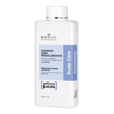 Brelil Scalp Care Sebum Balancing Shampoo with Nettle 250ml