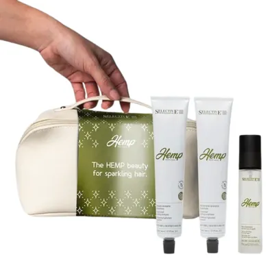 Selective Hemp Shampoo 100ml + Conditioner 100ml +Elixir 50ml