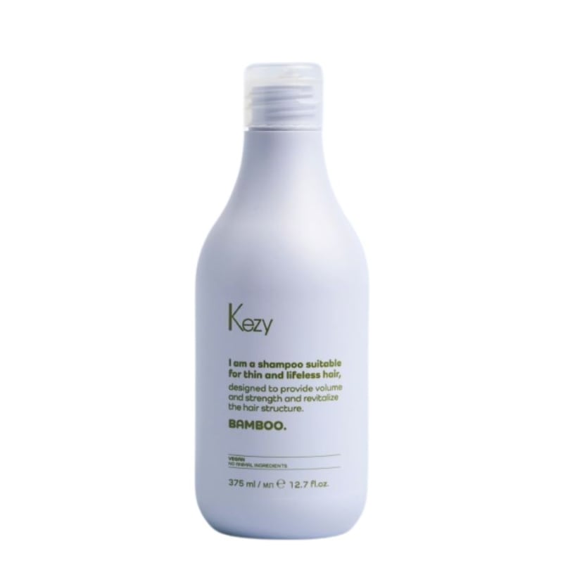 Kezy Bamboo Shampoo For Fine, Fragile, and Lackluster Hair 375 ml
