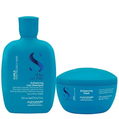 Alfaparf SDL Curls Enchancing Low Shampoo + Mask