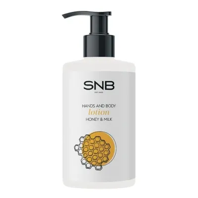 Лосион за ръце и тяло мед и мляко SNB Hands & Body Lotion Honey & Milk 250 ml