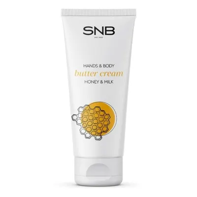 SNB Milk & Honey Hands & Body Butter Cream 200ml