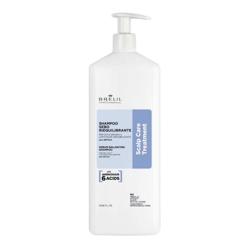 Brelil Scalp Care Sebum Balancing Shampoo 1000 ml
