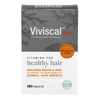 Viviscal Men Hair Growth Supplements 180 tabs