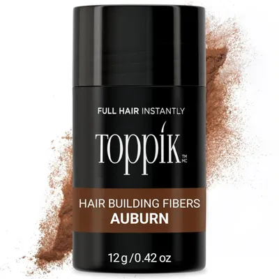 Кератинови фибри за моментално визуално сгъстяване на косата Toppik Hair Building Fibers 12 g