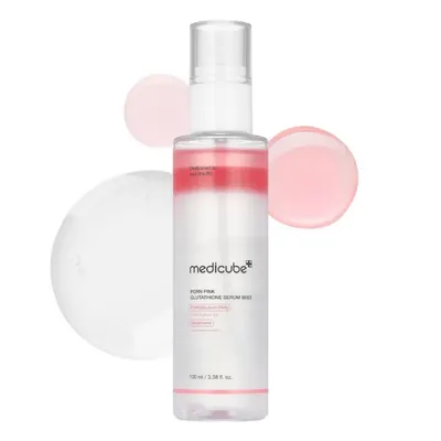 Мист с PDRN и глутатион за сияйна и хидратирана кожа – Medicube PDRN Pink Glutathione Serum Mist 100 ml