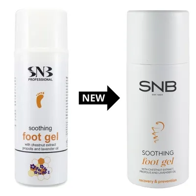 SNB Soothing Foot Gel with Chestnut, Propolis & Lavender Oil PROMO