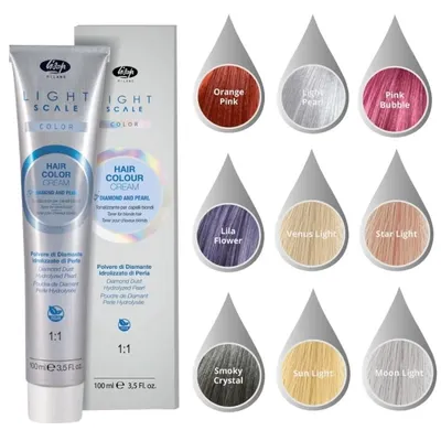 Lisap Light Scale Hair Color Cream 100 ml