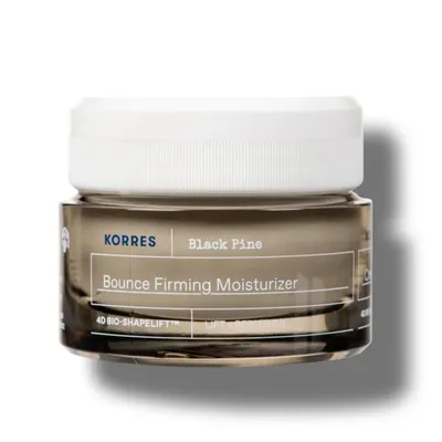 Лифтинг и стягащ крем за лице с черен бор и 4D технология Korres Black Pine 4D Bounce Firming Moisturizer 40 мл