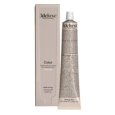 3deluxe Color Professional Permanent Hair Colouring Cream 100 ml