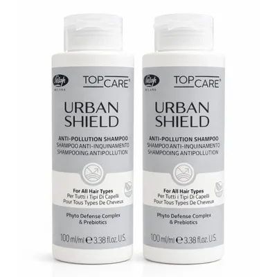 Мини сет против ежедневно замърсяване Lisap Top Care Urban Shield 2 x 100 ml